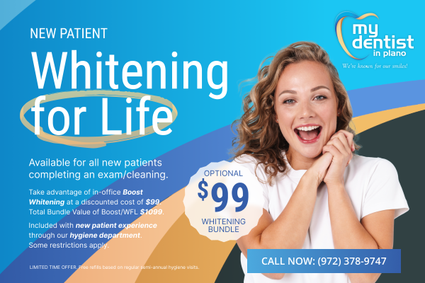 Whitening for Life at My Dentist in Plano