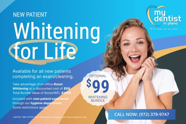 Whitening for Life at My Dentist in Plano