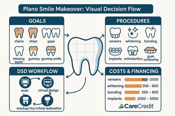 smile makeovers in Plano, TX